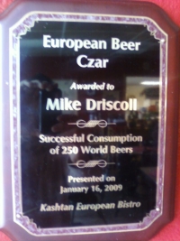 beer-czar i thought 50 was a lot...