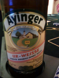 ayinger-ur-weisse more "weizen" than "dunkel"