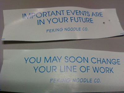 fortunes "confucius say..." or "...in bed"