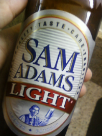 sam-adams-light always a good decision...